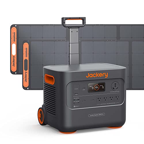 Jackery Solar Generator PRO 400W with 2x Panels