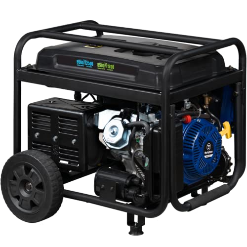 Westinghouse Outdoor Power Equipment 12500 Peak Watt Dual Fuel Home Backup Portable Generator, Remote Electric Start, Transfer Switch Ready, Gas and Propane Powered, CARB Compliant
