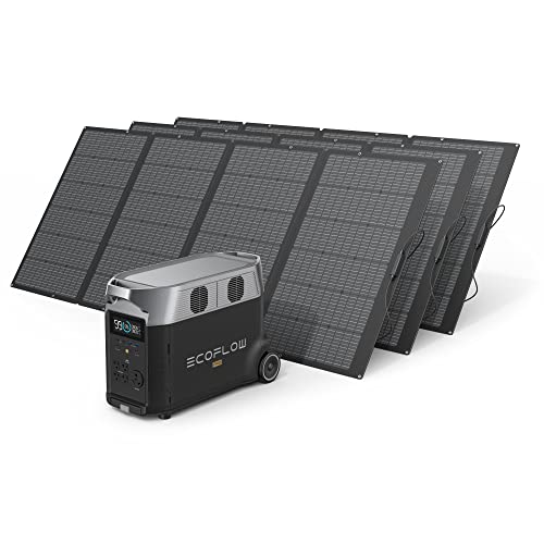 3600Wh Portable Solar Generator with Panels