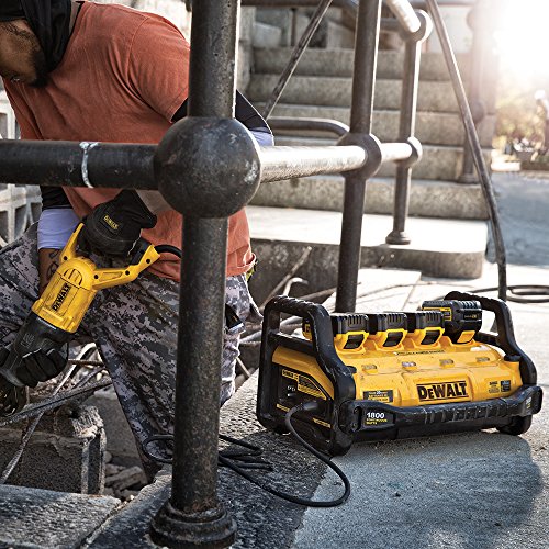 DEWALT FLEXVOLT Power Station with Charger (4 Batteries)