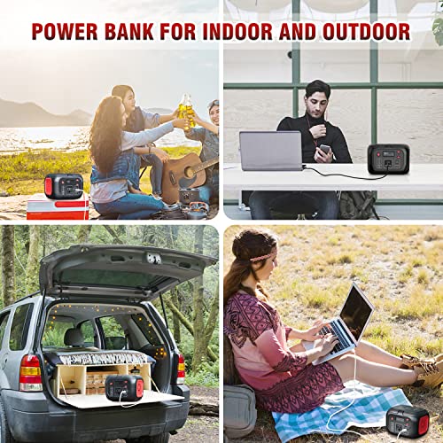 SinKeu 150W Portable Power Station with Solar Panel