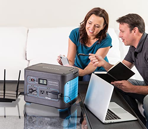 2 Geneverse 1002Wh Portable Power Stations with 8 Outlets