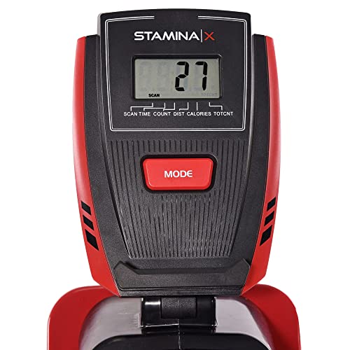 Stamina Magnetic Rower with Workout App