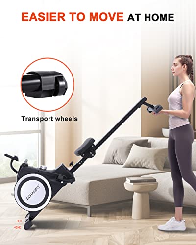 ECHANFIT Bluetooth Magnetic Rower - 16 Levels