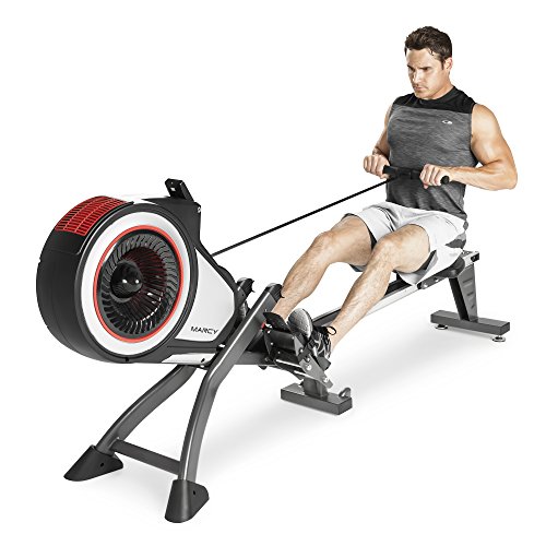 Foldable Marcy Rowing Machine with 8 Resistance