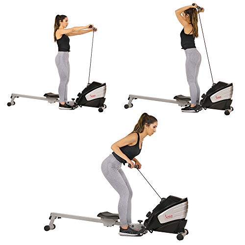 Sunny Health Dual Function Magnetic Rowing Machine