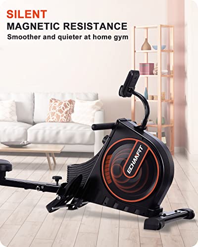 ECHANFIT Foldable Magnetic Rower with LCD Monitor