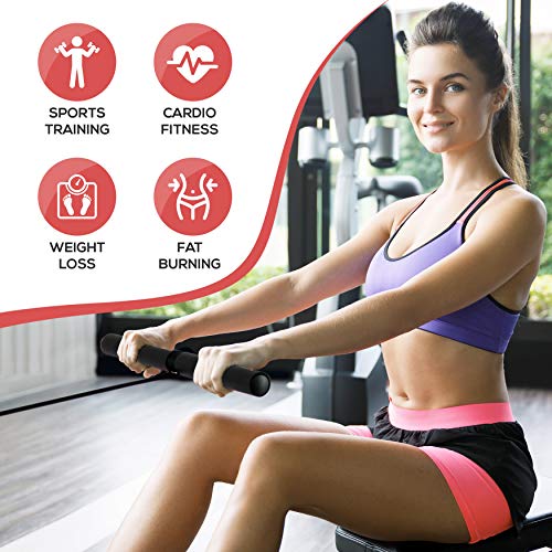 SereneLife Air and Magnetic Rowing Machine