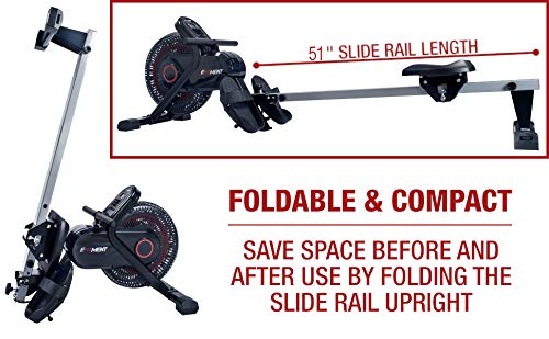 EFITMENT Aero Air Fan Rowing Machine - RW036