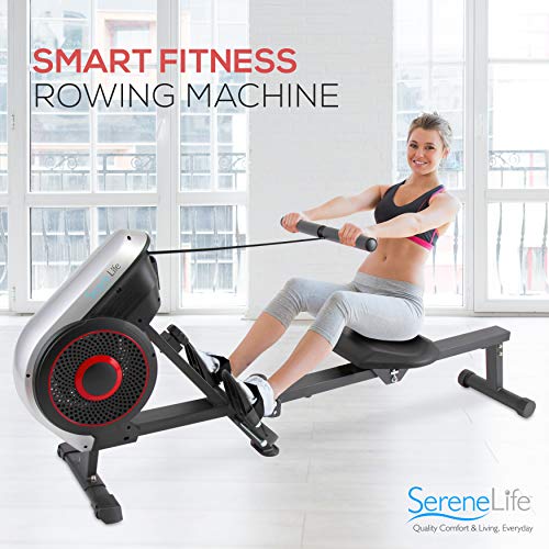 SereneLife Air and Magnetic Rowing Machine