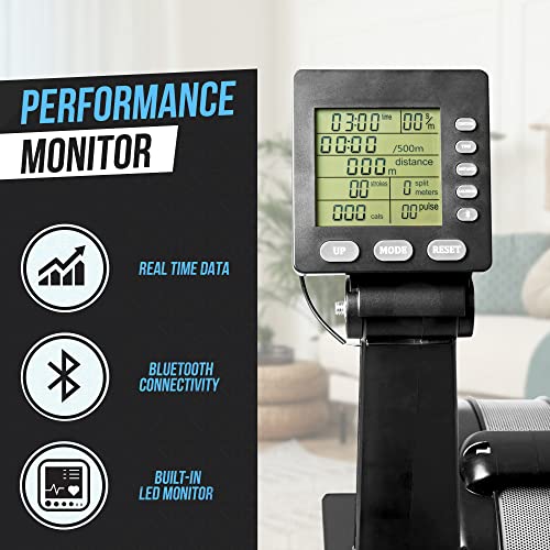 Foldable Air Rowing Machine for Home Gym