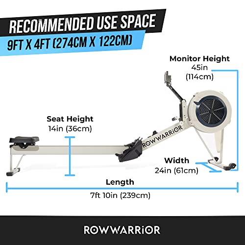 Foldable Air Rowing Machine for Home Gym