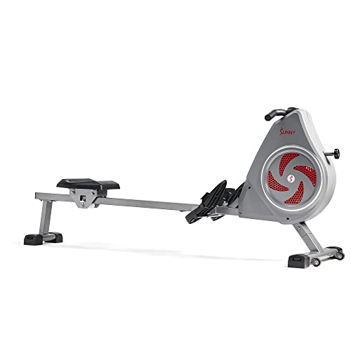 SunnyFit Rowing Machine with Bluetooth Connectivity