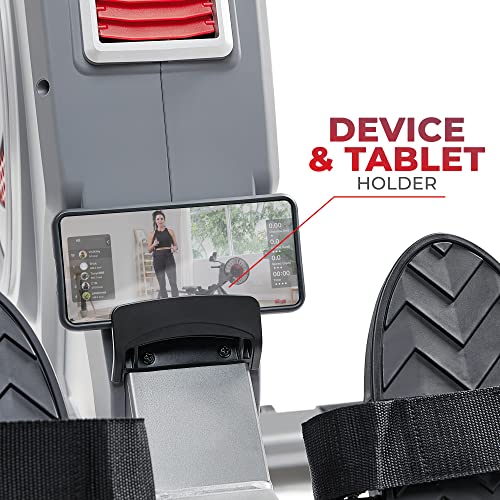 SunnyFit Rowing Machine with Bluetooth Connectivity
