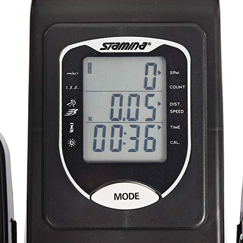Stamina Air Rower with Smart Workout App