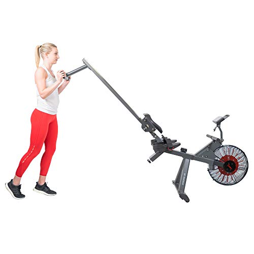 Sunny Air Plus Magnetic Rowing Machine - Gray