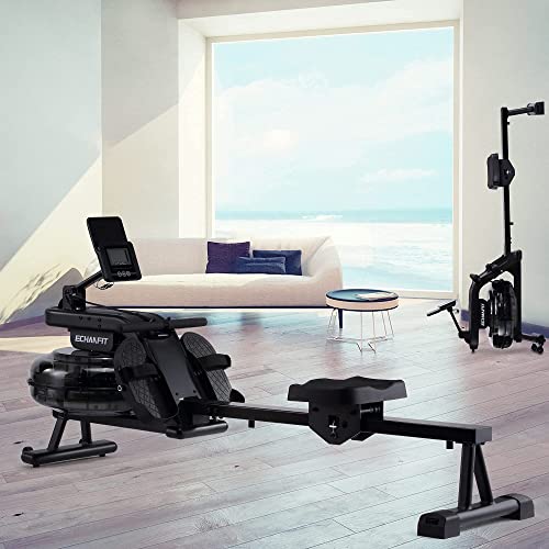 ECHANFIT Water Rowing Machine - 6 Levels