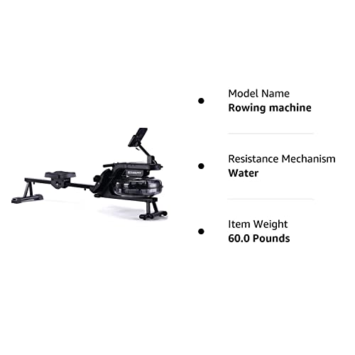 ECHANFIT Water Rowing Machine - 6 Levels