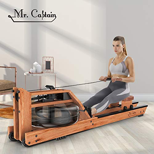Mr. Captain Home Rowing Machine with Bluetooth Monitor