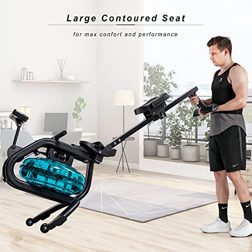 Merax Water Rowing Machine - 330 lb Capacity