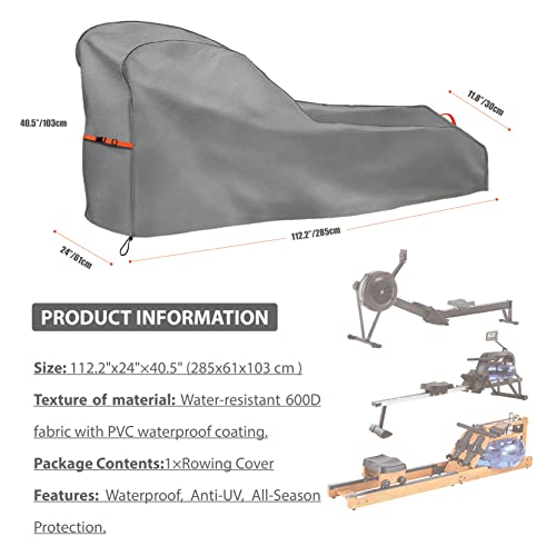 Aaaspark Rowing Machine Waterproof Cover