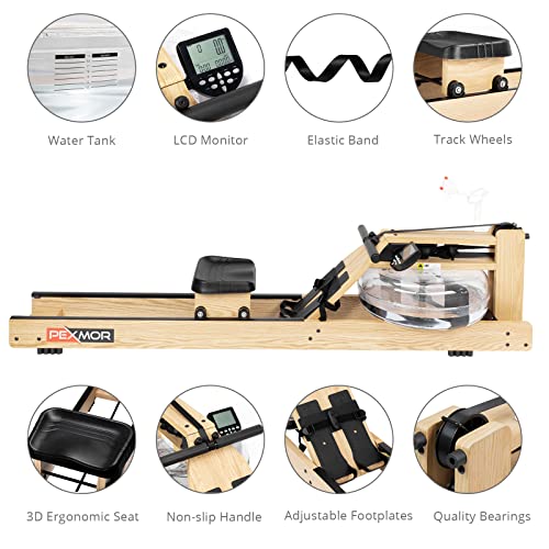 PEXMOR Oak Wood Water Rower