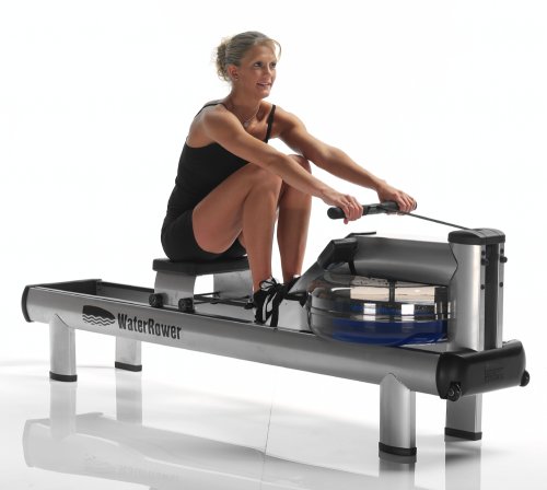WaterRower M1 HiRise Rowing Machine with S4 Monitor