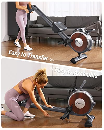 Merach Magnetic Rower with 16 Resistance Levels