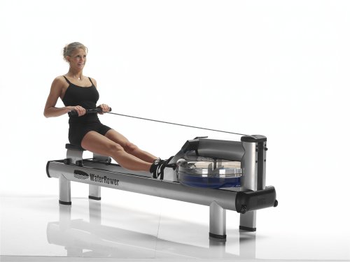 WaterRower M1 HiRise Rowing Machine with S4 Monitor