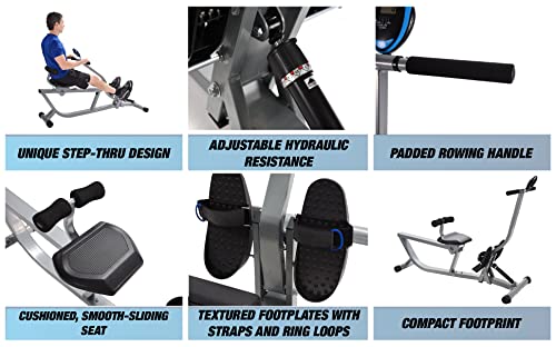 Stamina Easyrow Rower with Smart Workout App