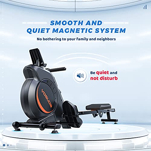 YOSUDA Magnetic Rowing Machine with LCD Monitor