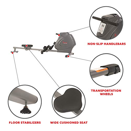 Sunny Folding Magnetic Rowing Machine - SF-RW5801