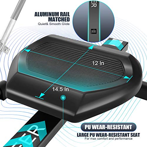 Foldable Home-use Rowing Machines with Smooth Resistance