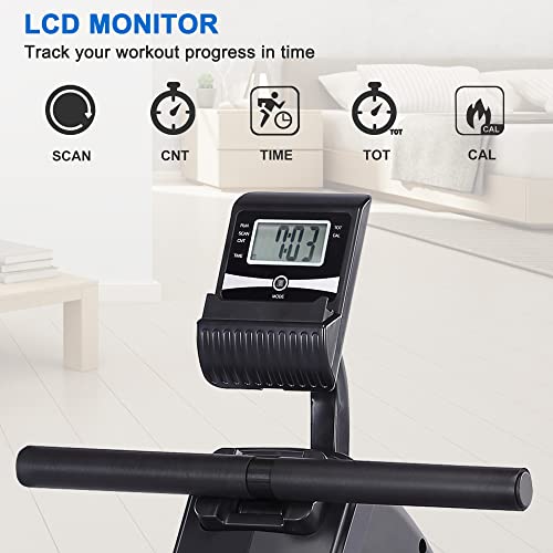 ECHANFIT Bluetooth Magnetic Rowing Machine