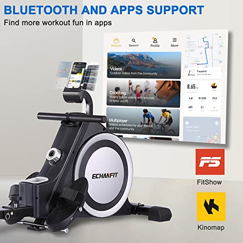 ECHANFIT Bluetooth Magnetic Rowing Machine