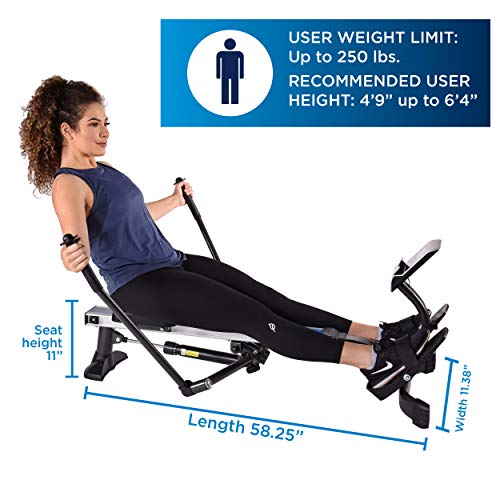 Hydraulic Rowing Machine with Smart Workout App