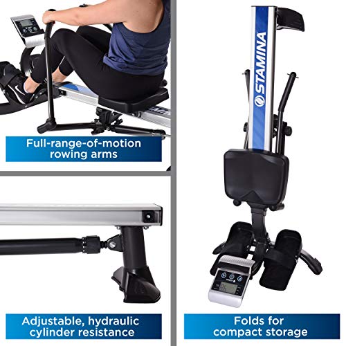 Hydraulic Rowing Machine with Smart Workout App