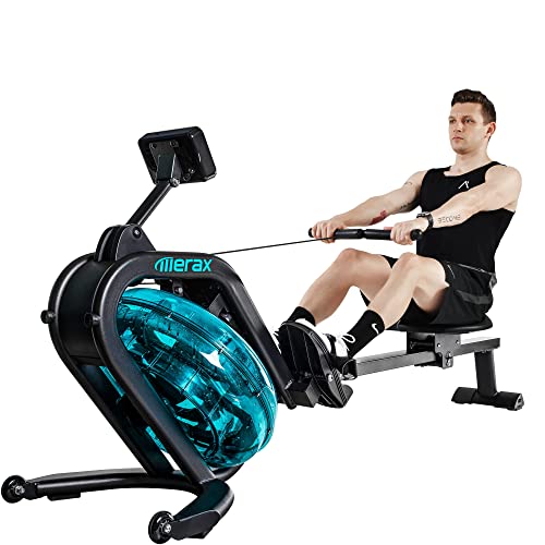 Merax Water Rowing Machine - 330 lb Capacity