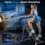Niceday Home Elliptical Stepper with Adjustable Features
