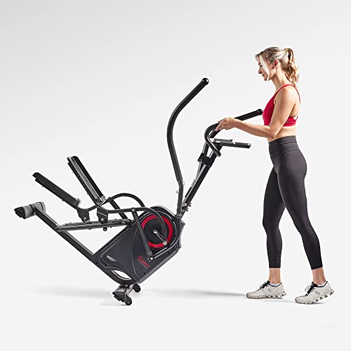 Sunny Health & Fitness Climbing Elliptical - Black
