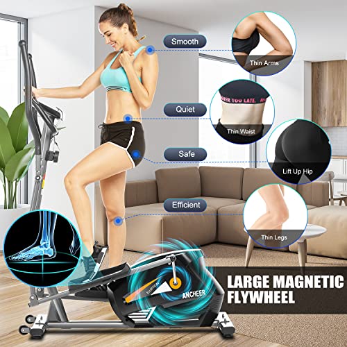 2023 Newest APP Elliptical Machine by ANCHEER