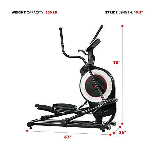 Sunny Health & Fitness Electric Elliptical Trainer