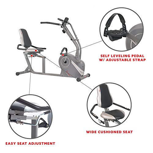 Sunny Health Recumbent Cross Trainer - SF-RB4936
