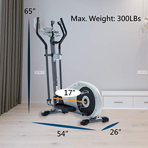 Programmable Elliptical Cross Trainer for Cardio Fitness