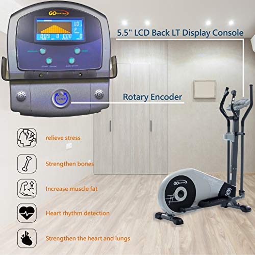 Programmable Elliptical Cross Trainer for Cardio Fitness