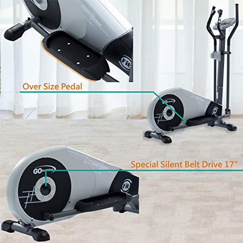 Programmable Elliptical Cross Trainer for Cardio Fitness