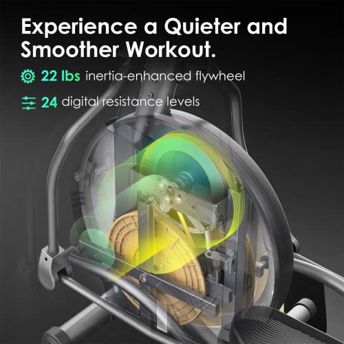 3-in-1 Cardio Climbing Elliptical with Bluetooth