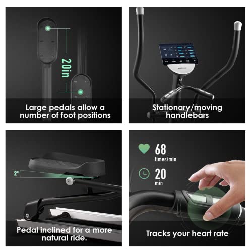 3-in-1 Cardio Climbing Elliptical with Bluetooth