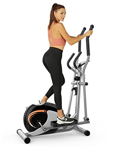 Ultra Quiet Elliptical Cross Trainer with 8 Levels Resistance