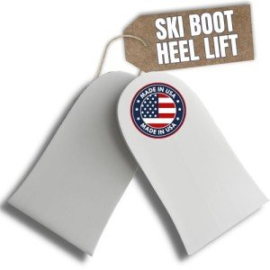 Adjustable Ski Boot Heel Lift Inserts and Wedges